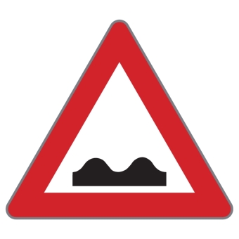 §50/1 Querrinne oder Aufwölbung (Baustelle)