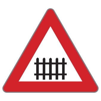 §50/6a Bahnübergang mit Schranken