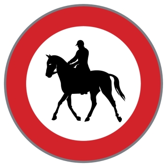 §52/14a Reitverbot
