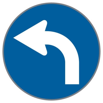 §52/15c Vorgeschriebene Fahrtrichtung (Baustelle)