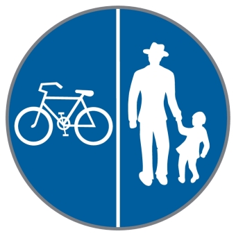 §52/17a/b Rad- und Gehweg (getrennt)