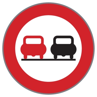 §52/4a Überholen verboten