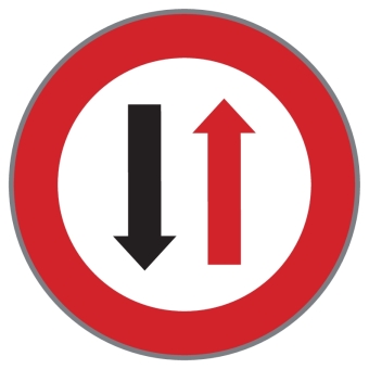 §52/5 Wartepflicht bei Gegenverkehr