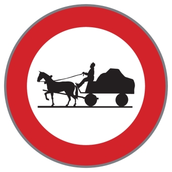 §52/7c Fahrverbot für Fuhrwerke