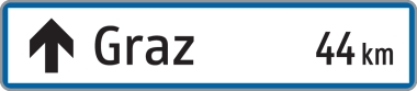 §53/13b Wegweiser einzeilig