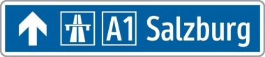§53/14b Wegweiser einzeilig