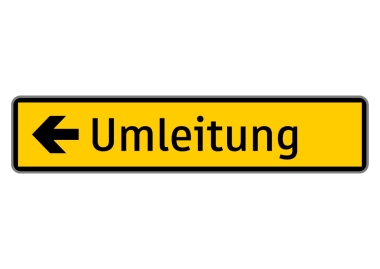 §53/16b Umleitung einzeilig