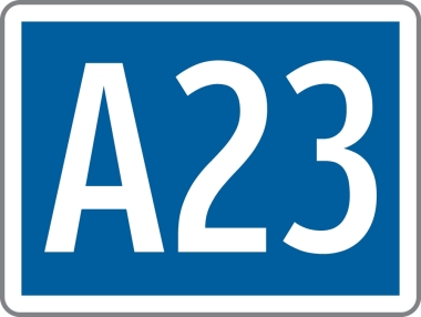 §53/19b Straße mit Vorrang Autobahn