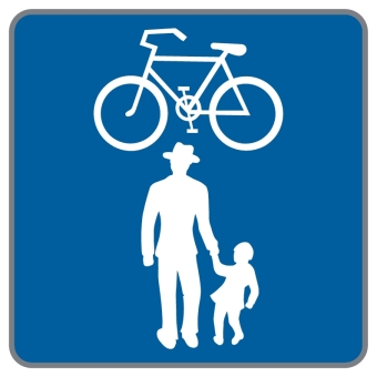 §53/28a Geh- und Radweg ohne Benützungspflicht