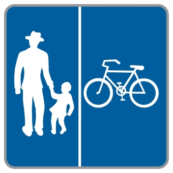 §53/28b Geh- und Radweg ohne Benützungspflicht