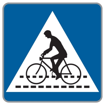 §53/2b Kennzeichnung einer Radfahrerüberfahrt