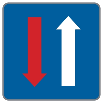 §53/7a Wartepflicht für Gegenverkehr (Baustelle)