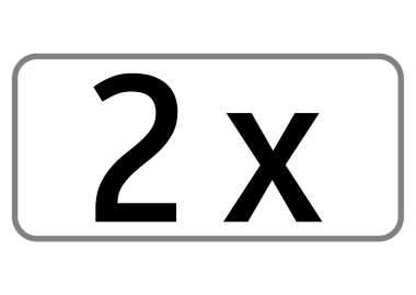 §54 Zusatztafel Bild Z17