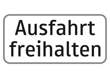 §54 Zusatztafel Bild Z21