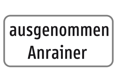 §54 Zusatztafel Bild Z25