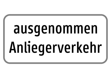 §54 Zusatztafel Bild Z28
