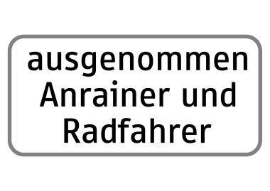 §54 Zusatztafel Bild Z32