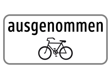 §54 Zusatztafel Bild Z37