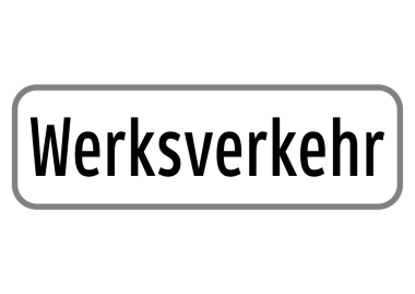 §54 Zusatztafel Bild Z50