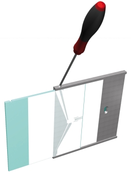 Kugelkopfschraubendreher 2x100 für Combiflex Plana