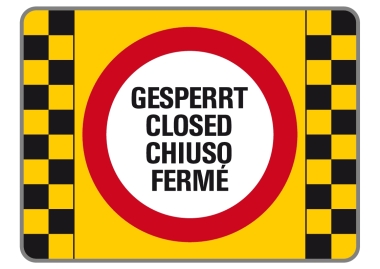 Gesperrt / Closed