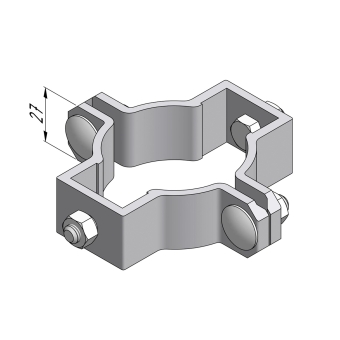 ND-Lasche, beidseitig standard