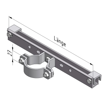 NEKC-Lasche, einseitig  standard