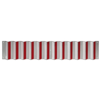 Rückstrahler für Betonleitwand 1000x200/1,5mm