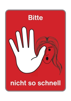 Sondertafel 'Bitte nicht so schnell'