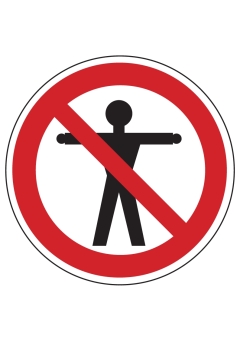 Durchgang verboten