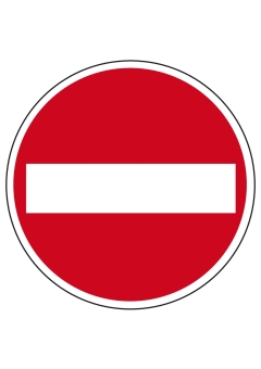 Einfahrt verboten (Symbol)