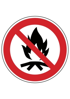 Lagerfeuer verboten