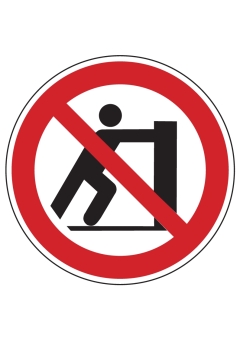 Schieben verboten