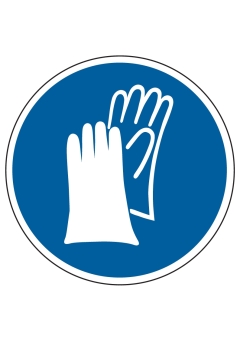 Handschutz benutzen
