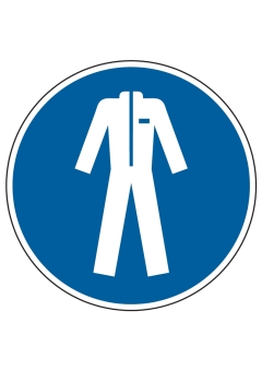 Schutzkleidung benutzen