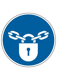 Verschlossen halten