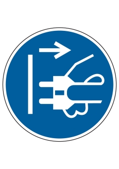 Netzstecker ziehen