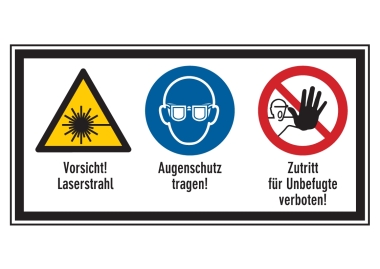 Mehrsymbolschild W004 / M004 / P06