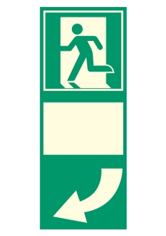 Türgriff-Hinweis linksweisend