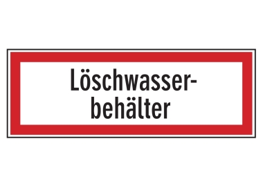 Löschwasserbehälter