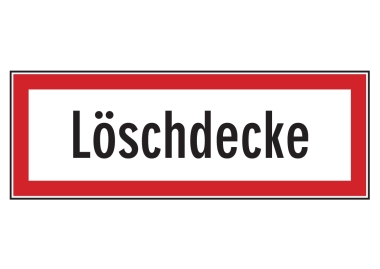 Löschdecke