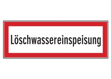 Löschwassereinspeisung