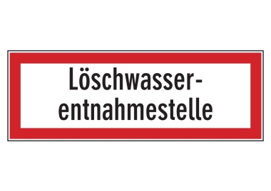 Löschwasserentnahmestelle