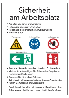 Sicherheit am Arbeitsplatz
