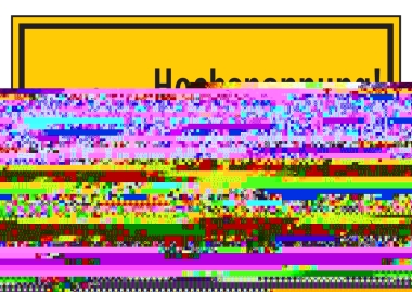 Hochspannung Vorsicht Lebensgefahr