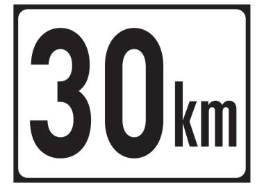 30km Tafel