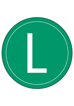 Tafel für lärmarme KFZ 'L'