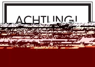 Achtung! Baustellenausfahrt