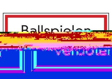 Ballspielen verboten