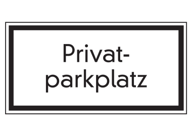 Privatparkplatz